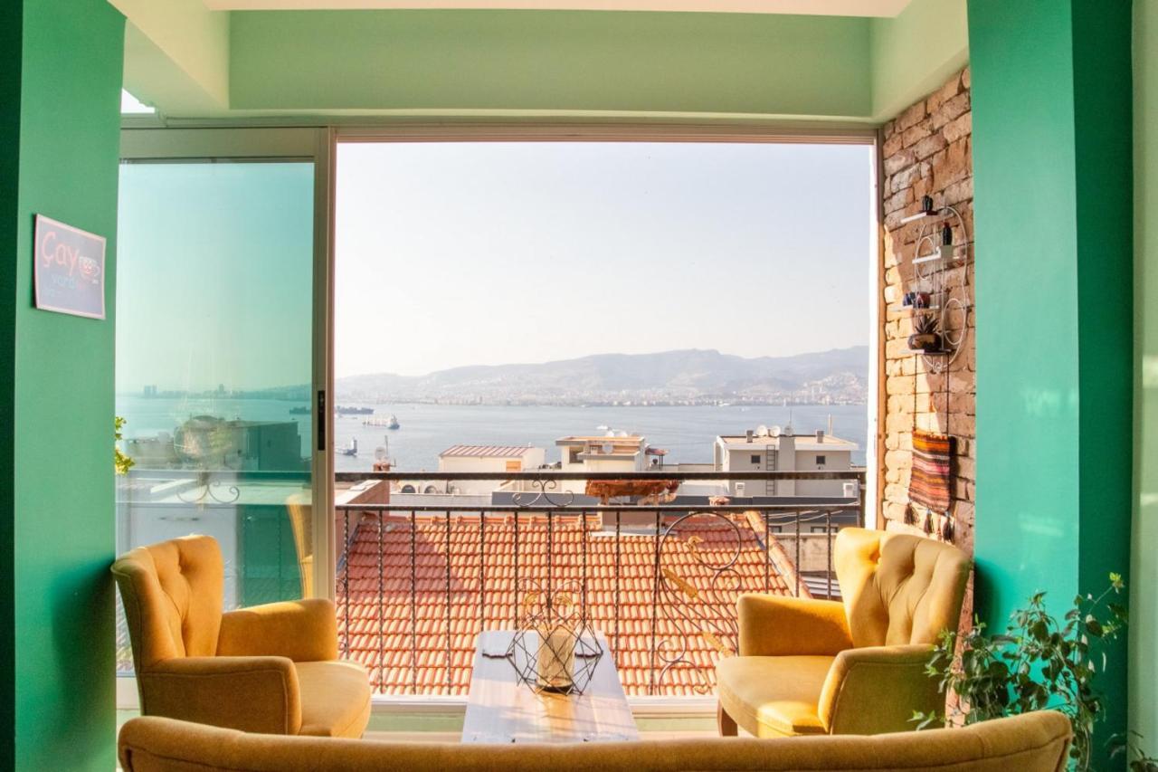 Flat With Great View And Central Location In Konak İzmir Kültér fotó