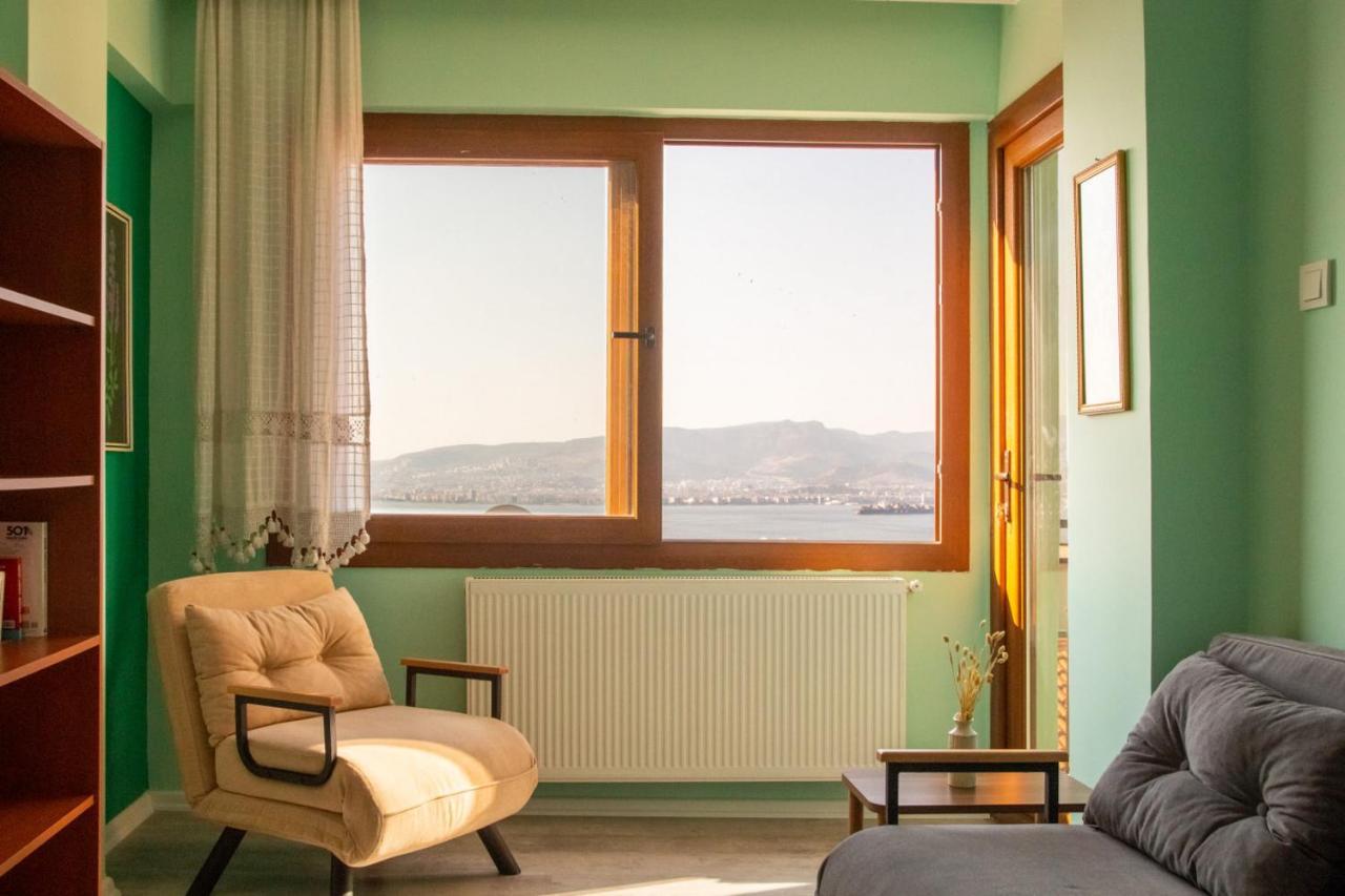 Flat With Great View And Central Location In Konak İzmir Kültér fotó